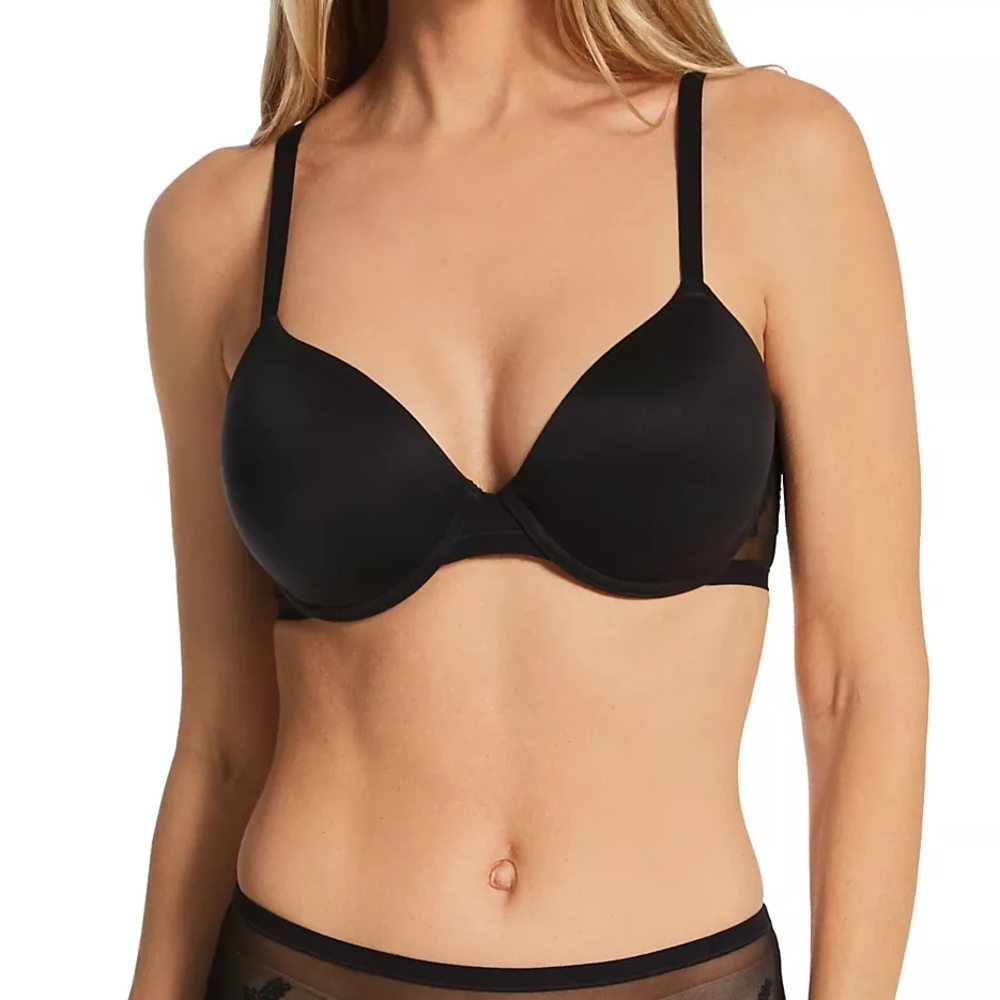 Natori Frame Contour Bra 38DD Black